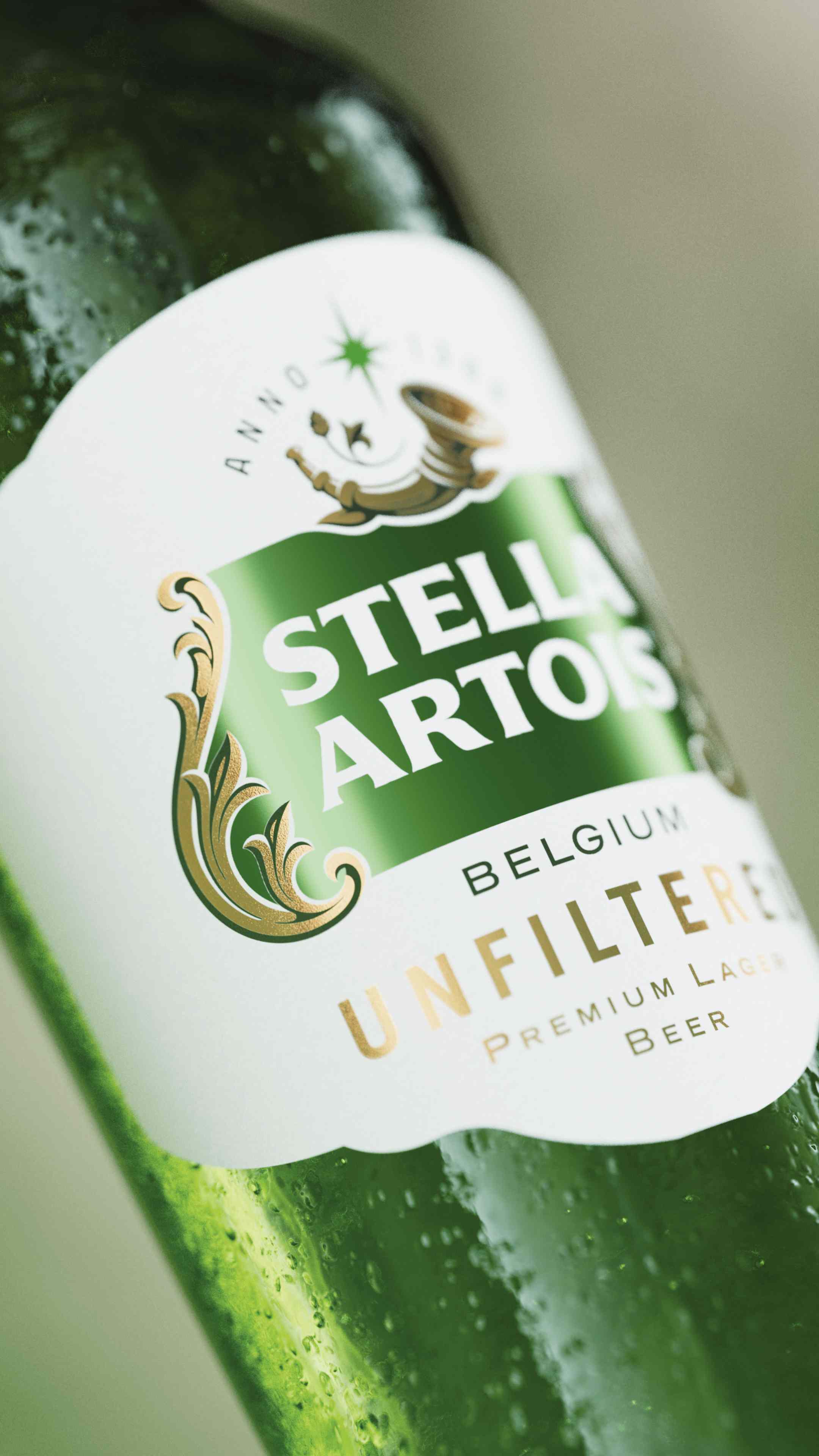 Stella Artois Unfiltered Bottle