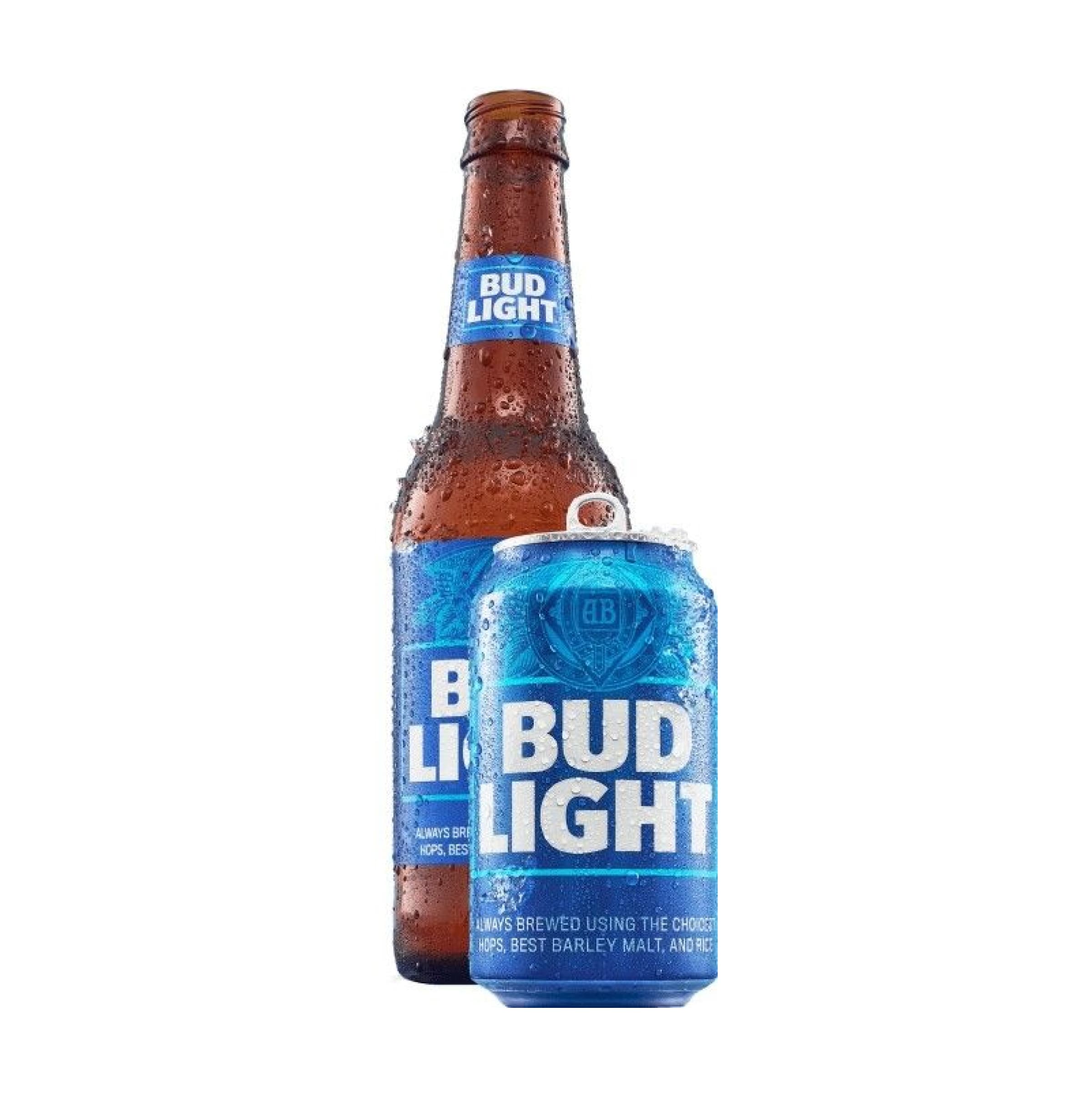 Bud Light Bottle & Can 